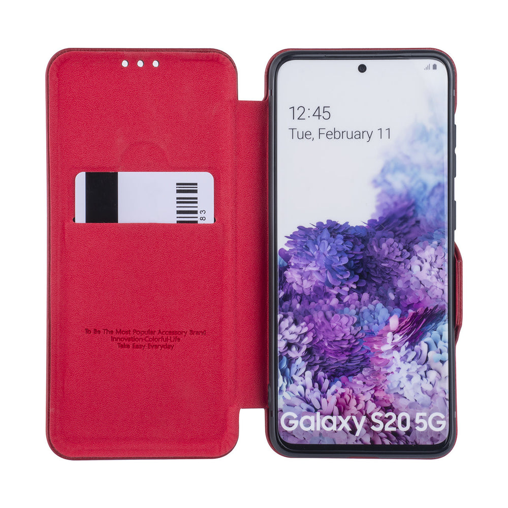 UNIQ Accessory Samsung Galaxy S20 Book Case hoesje - Rood-Hoesjes-Ilumina Benelux