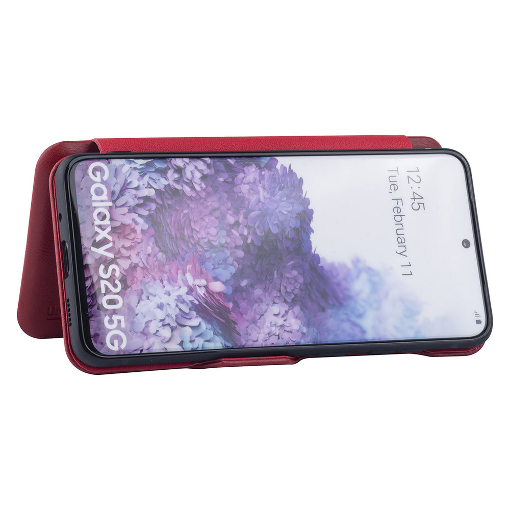 UNIQ Accessory Samsung Galaxy S20 Book Case hoesje - Rood-Hoesjes-Ilumina Benelux