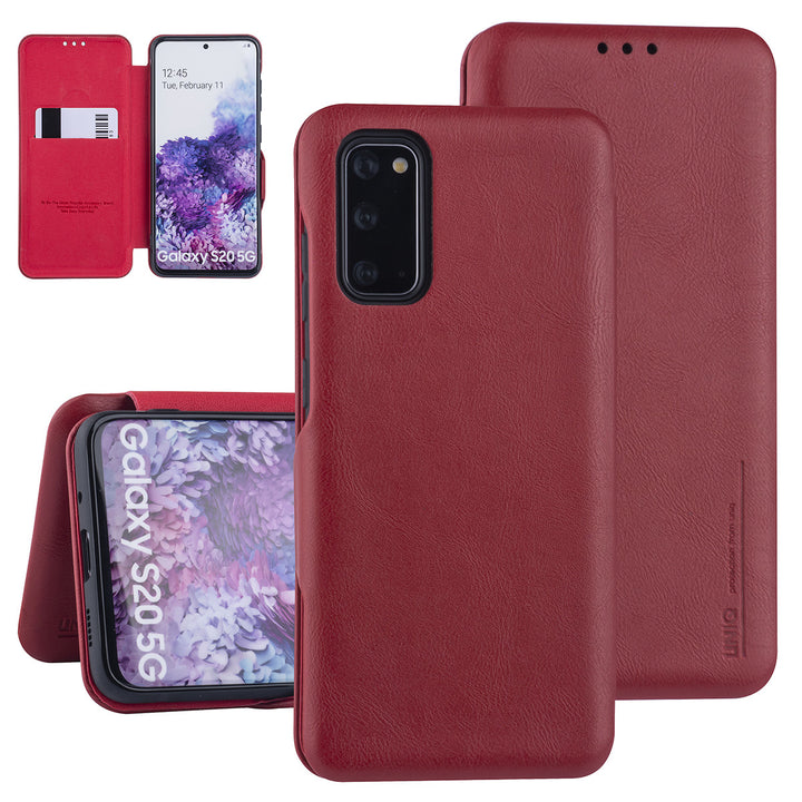 UNIQ Accessory Samsung Galaxy S20 Book Case hoesje - Rood-Hoesjes-Ilumina Benelux