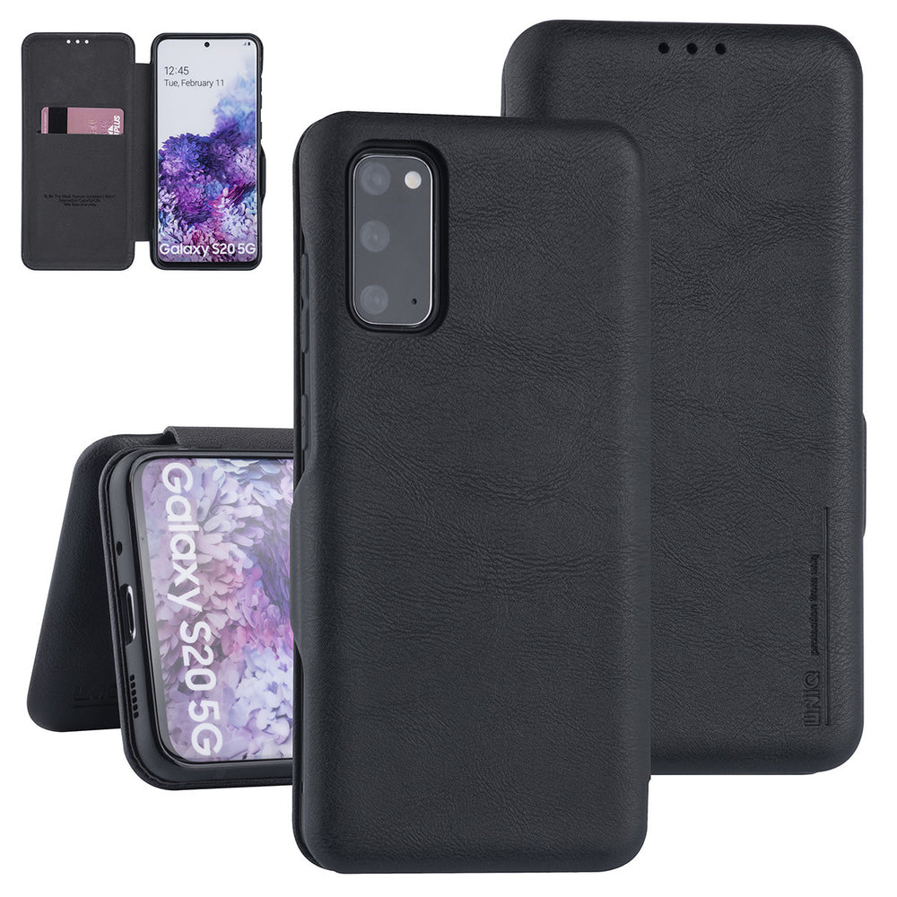 UNIQ Accessory Samsung Galaxy S20 Book Case hoesje - Zwart-Hoesjes-Ilumina Benelux