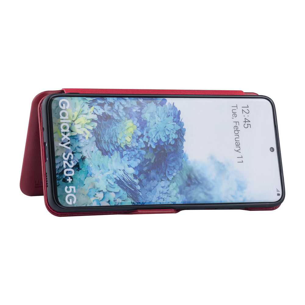 UNIQ Accessory Samsung Galaxy S20 Plus Book Case hoesje - Rood-Hoesjes-Ilumina Benelux