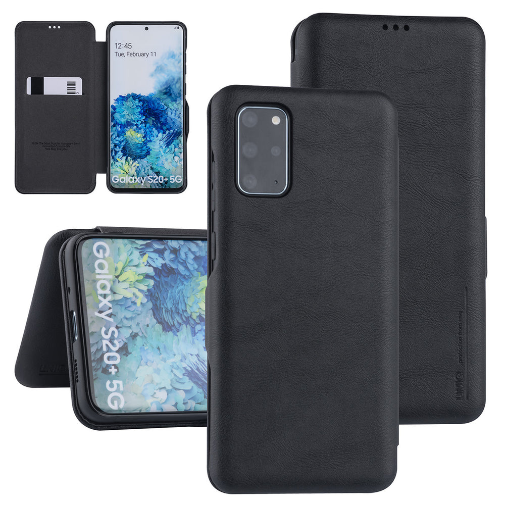 UNIQ Accessory Samsung Galaxy S20 Plus Book Case hoesje - Zwart-Hoesjes-Ilumina Benelux