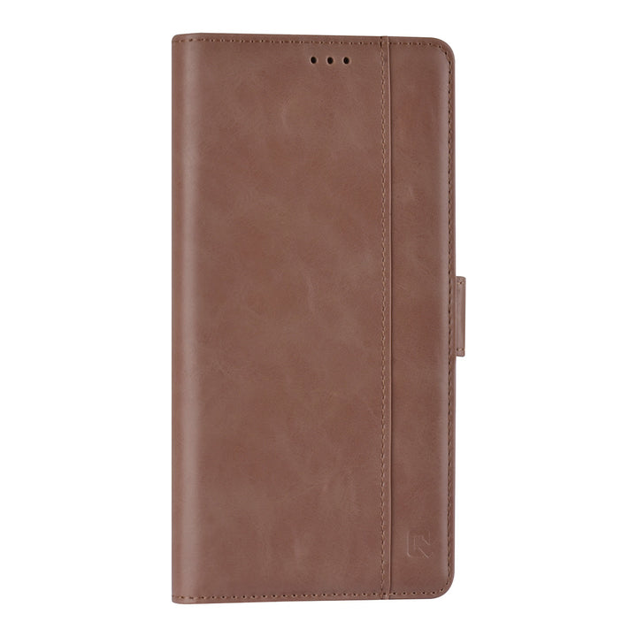 UNIQ Accessory Samsung Galaxy S21 Plus Book Case hoesje - Rose Gold - Pasjeshouder 3 pasjes - PU Leather-Hoesjes-Ilumina Benelux