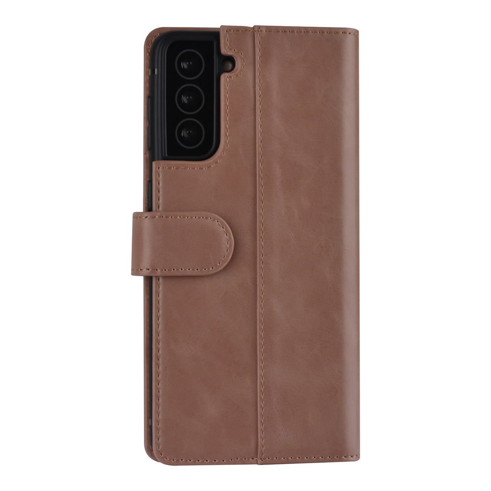 UNIQ Accessory Samsung Galaxy S21 Plus Book Case hoesje - Rose Gold - Pasjeshouder 3 pasjes - PU Leather-Hoesjes-Ilumina Benelux