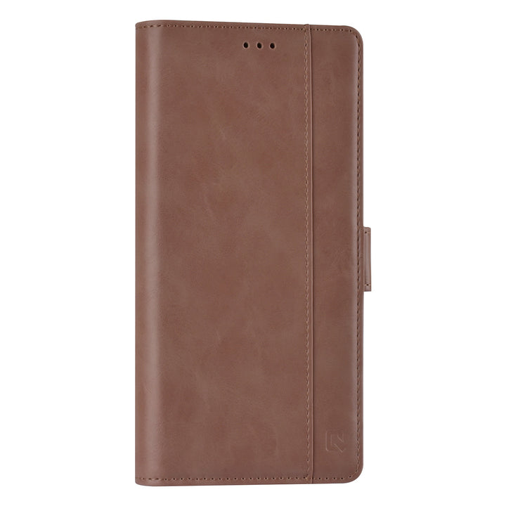 UNIQ Accessory Samsung Galaxy S21 Ultra Book Case hoesje - Rose Gold - Pasjeshouder 3 pasjes - PU Leather-Hoesjes-Ilumina Benelux