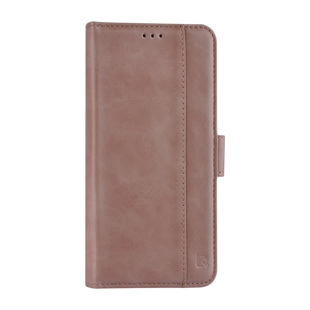 UNIQ Accessory Samsung Galaxy S22 Book Case hoesje - Pasjeshouder voor 3 pasjes - Magneetsluiting - Rose Gold-Hoesjes-Ilumina Benelux