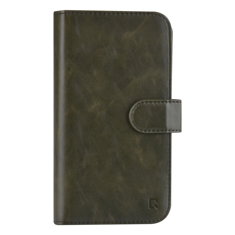 UNIQ Accessory Samsung Galaxy S22 Book Case hoesje - Pasjeshouder voor 9 pasjes - Magneetsluiting - DonkerGroen-Hoesjes-Ilumina Benelux