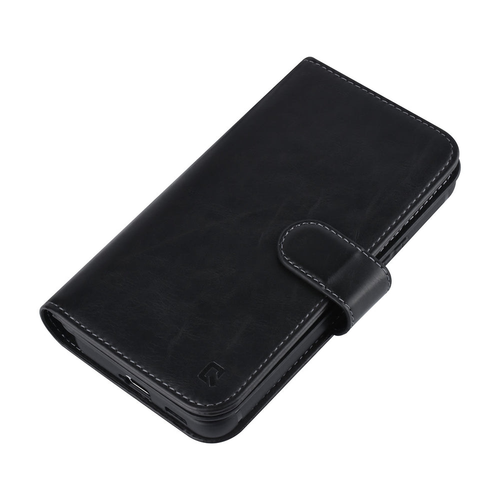 UNIQ Accessory Samsung Galaxy S22 Book Case hoesje - Pasjeshouder voor 9 pasjes - Magneetsluiting - Zwart-Hoesjes-Ilumina Benelux