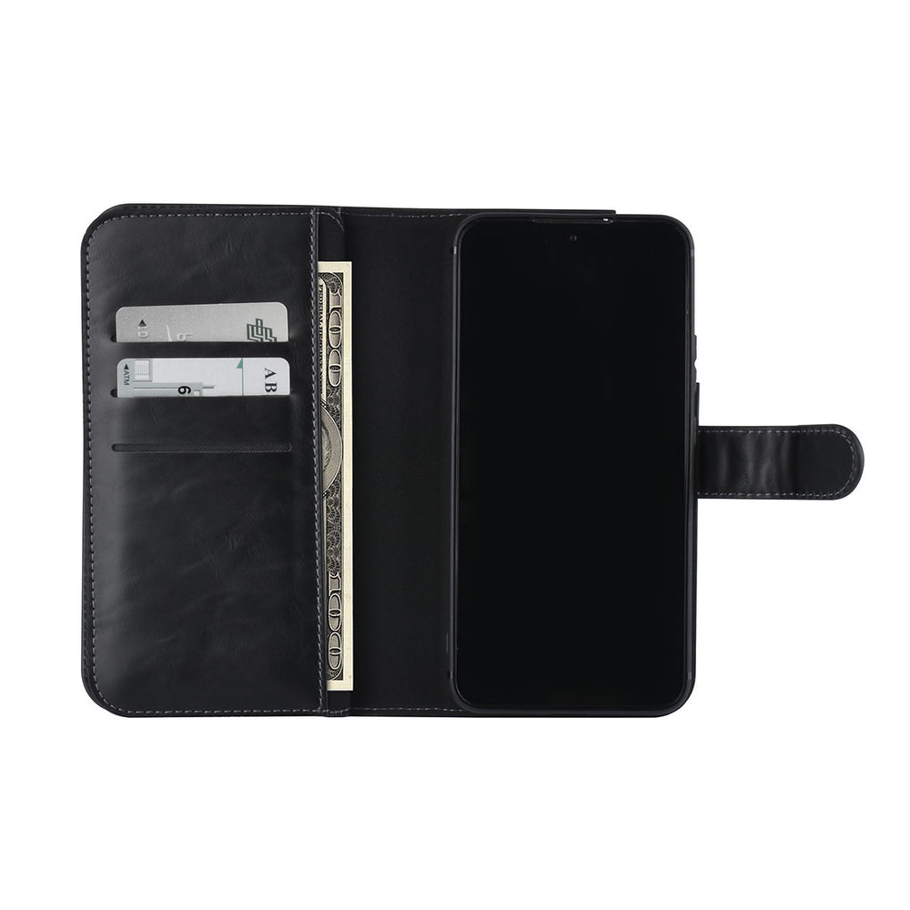 UNIQ Accessory Samsung Galaxy S22 Plus Book Case hoesje - Pasjeshouder voor 9 pasjes - Magneetsluiting - Zwart-Hoesjes-Ilumina Benelux