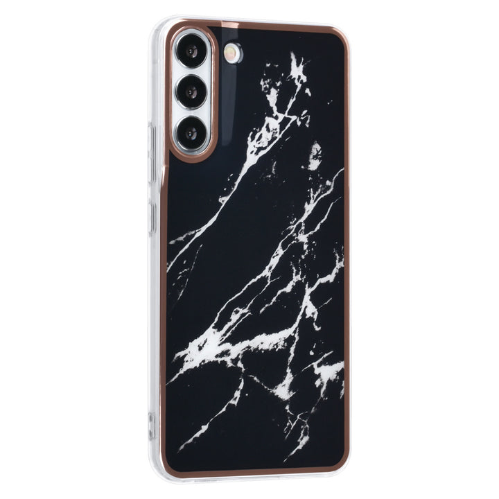 UNIQ Accessory Samsung Galaxy S22 Plus TPU Backcover - Marble Black-Hoesjes-Ilumina Benelux