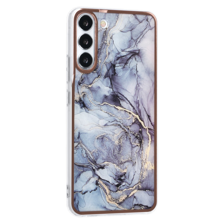 UNIQ Accessory Samsung Galaxy S22 Plus TPU Backcover - Marble Grey-Hoesjes-Ilumina Benelux