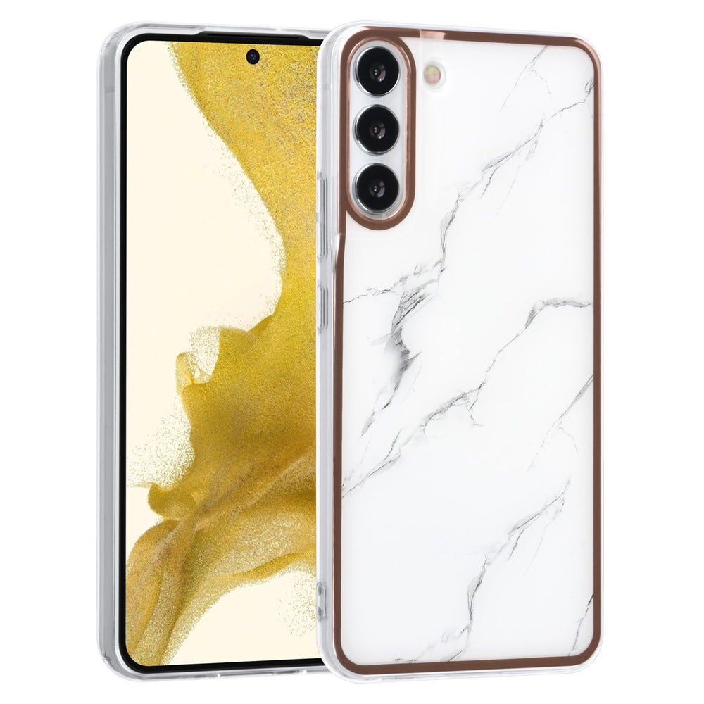 UNIQ Accessory Samsung Galaxy S22 Plus TPU Backcover - Marble-Hoesjes-Ilumina Benelux