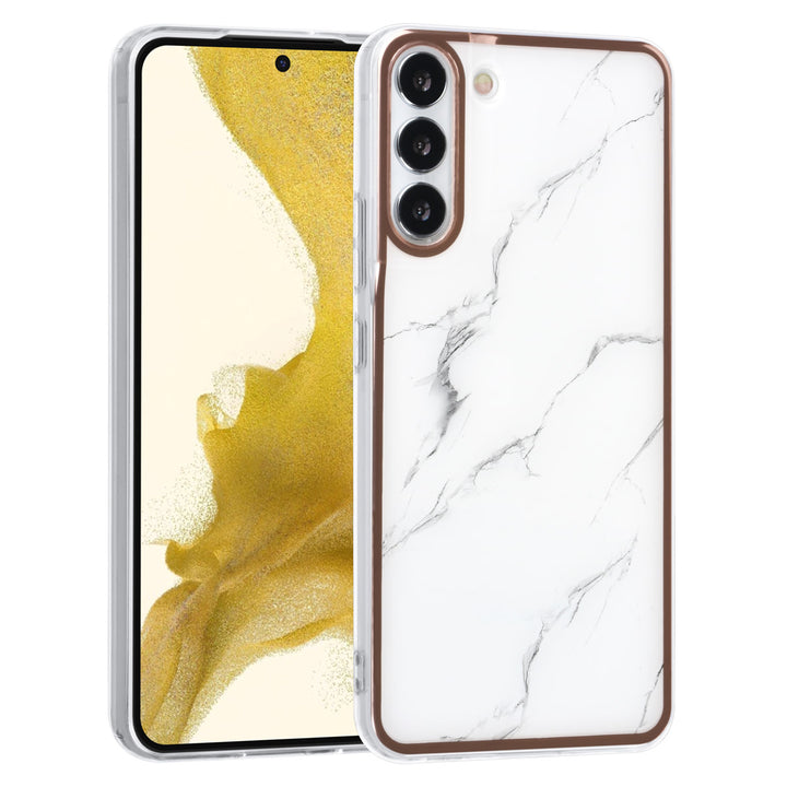 UNIQ Accessory Samsung Galaxy S22 Plus TPU Backcover - Marble-Hoesjes-Ilumina Benelux