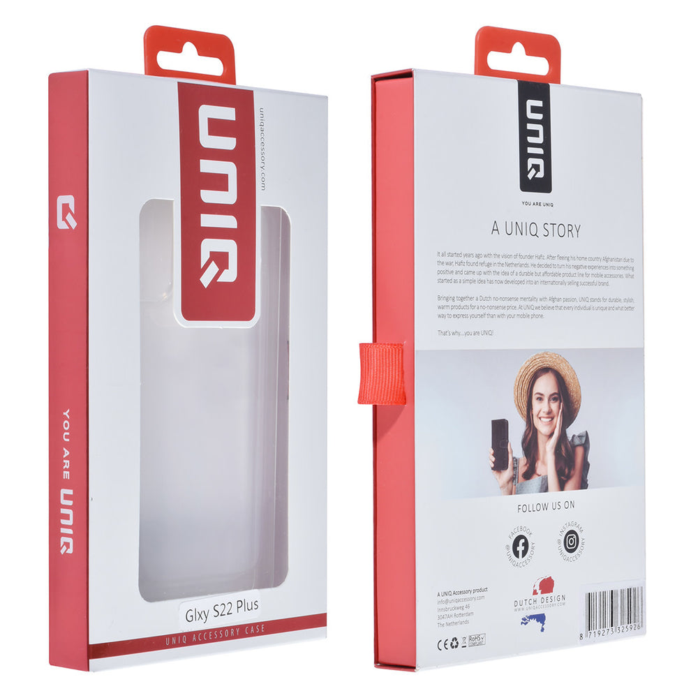UNIQ Accessory Samsung Galaxy S22 Plus TPU Backcover - Transparant-Hoesjes-Ilumina Benelux