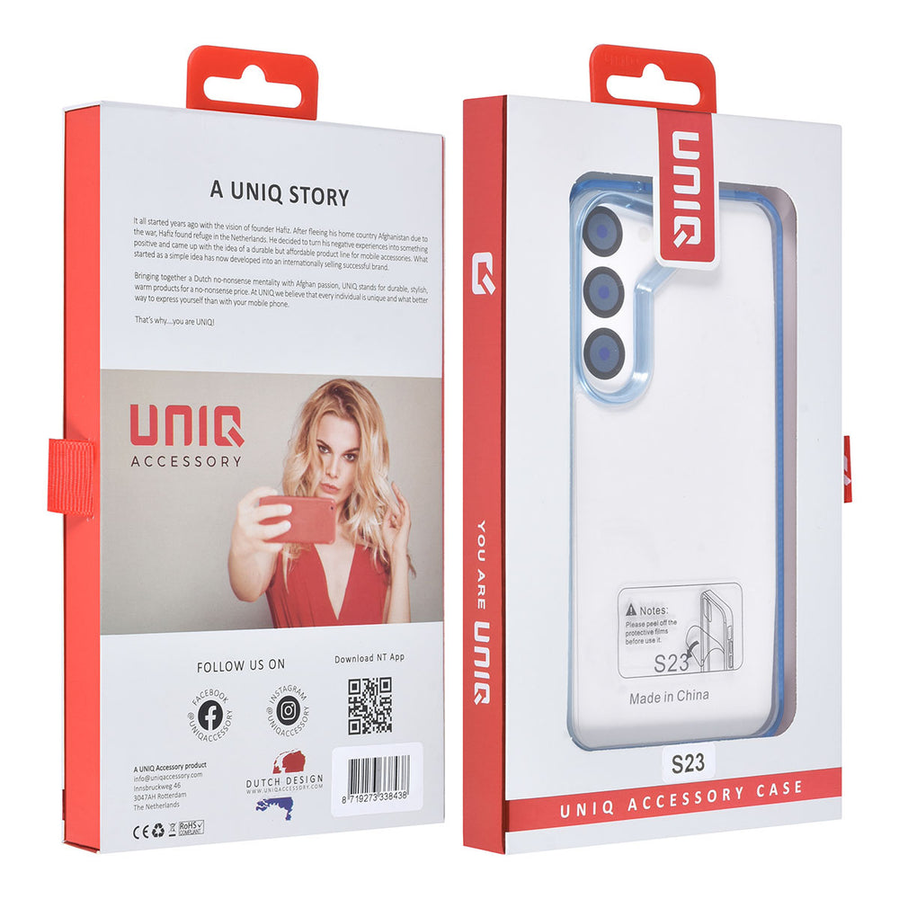 UNIQ Accessory Samsung Galaxy S23 Backcover hoesje - Blauw-Hoesjes-Ilumina Benelux