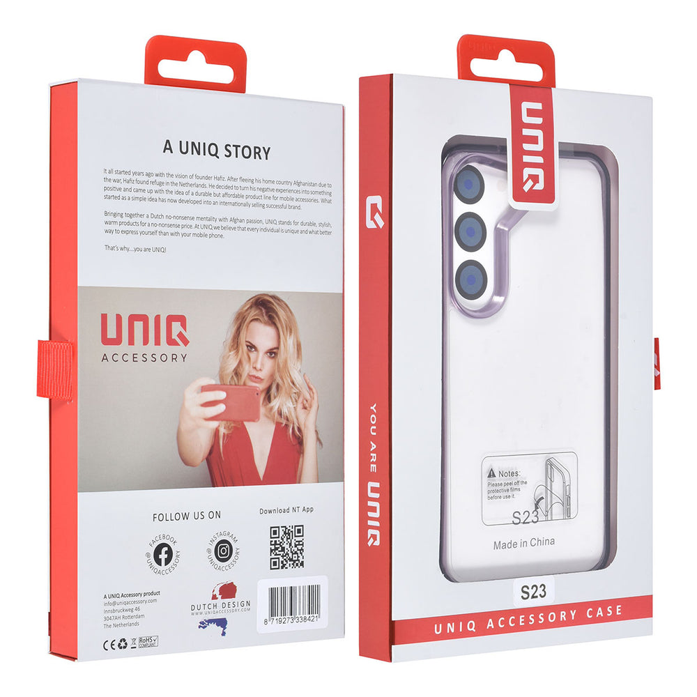 UNIQ Accessory Samsung Galaxy S23 Backcover hoesje - Paars-Hoesjes-Ilumina Benelux