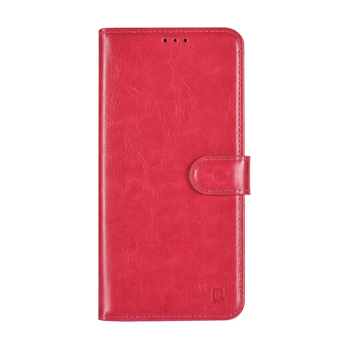 UNIQ Accessory Samsung Galaxy S23 FE Book Case hoesje Pasjeshouder - Felroze-Hoesjes-Ilumina Benelux