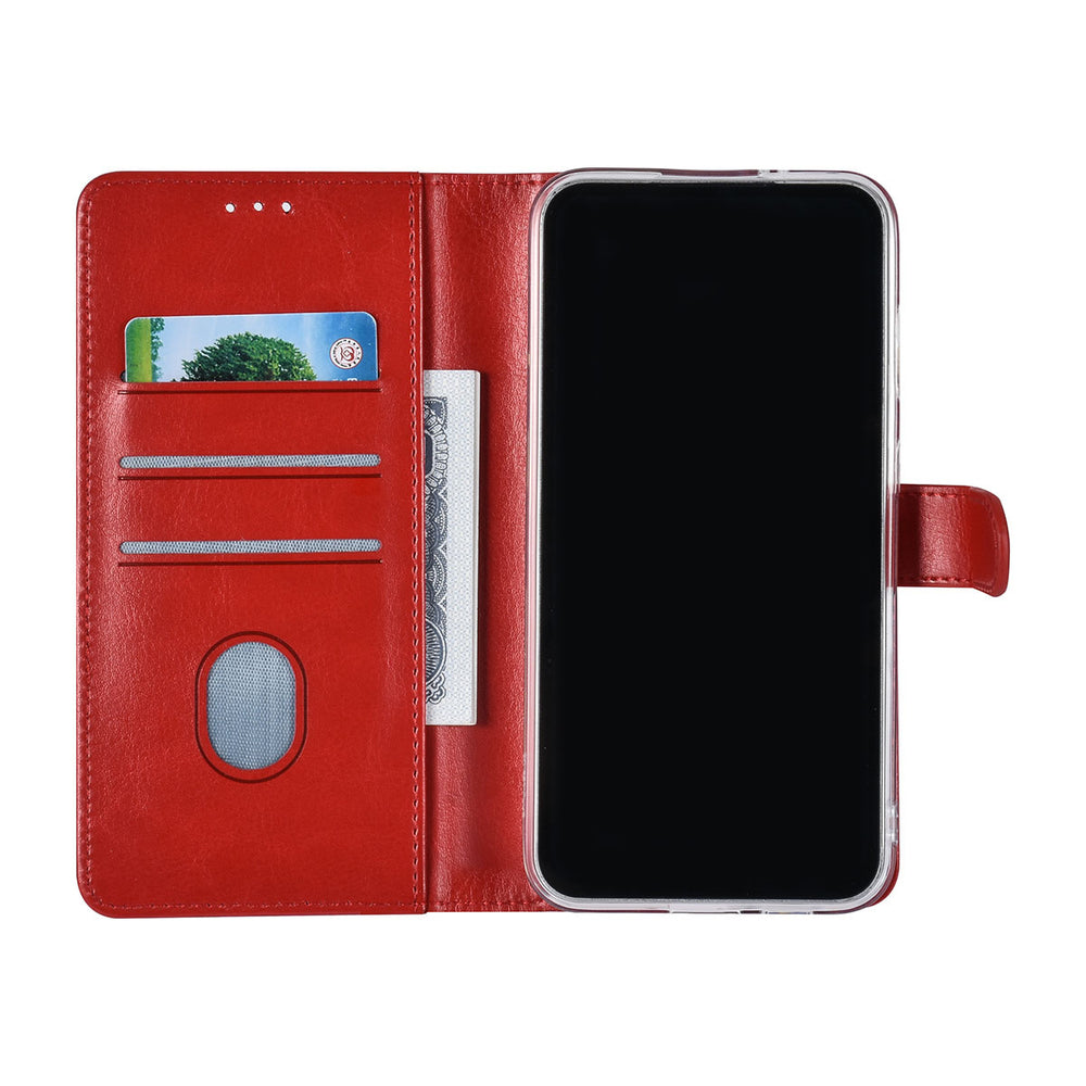 UNIQ Accessory Samsung Galaxy S23 FE Book Case hoesje Pasjeshouder - Rood-Hoesjes-Ilumina Benelux