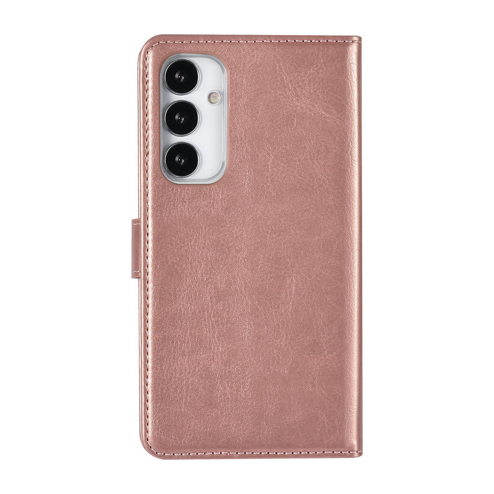 UNIQ Accessory Samsung Galaxy S23 FE Book Case hoesje Pasjeshouder - Rose Gold-Hoesjes-Ilumina Benelux