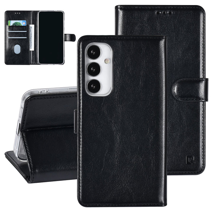 UNIQ Accessory Samsung Galaxy S23 FE Book Case hoesje Pasjeshouder - Zwart-Hoesjes-Ilumina Benelux