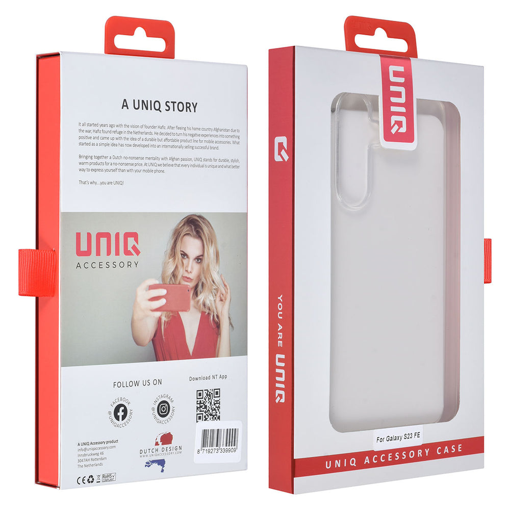 UNIQ Accessory Samsung Galaxy S23 FE TPU Backcover dunne TPU - Transparant-Hoesjes-Ilumina Benelux
