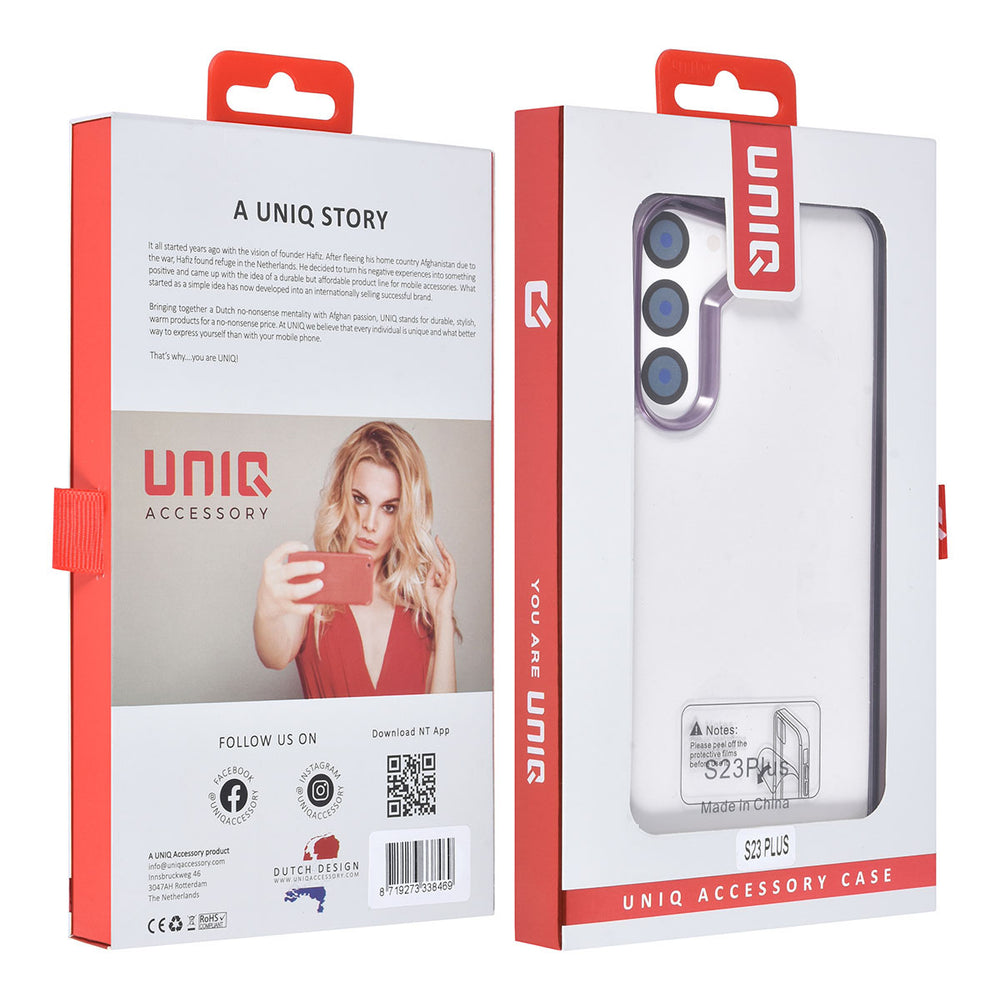 UNIQ Accessory Samsung Galaxy S23 Plus Backcover hoesje - Paars-Hoesjes-Ilumina Benelux