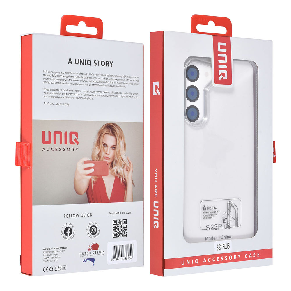 UNIQ Accessory Samsung Galaxy S23 Plus Backcover hoesje - Wit-Hoesjes-Ilumina Benelux