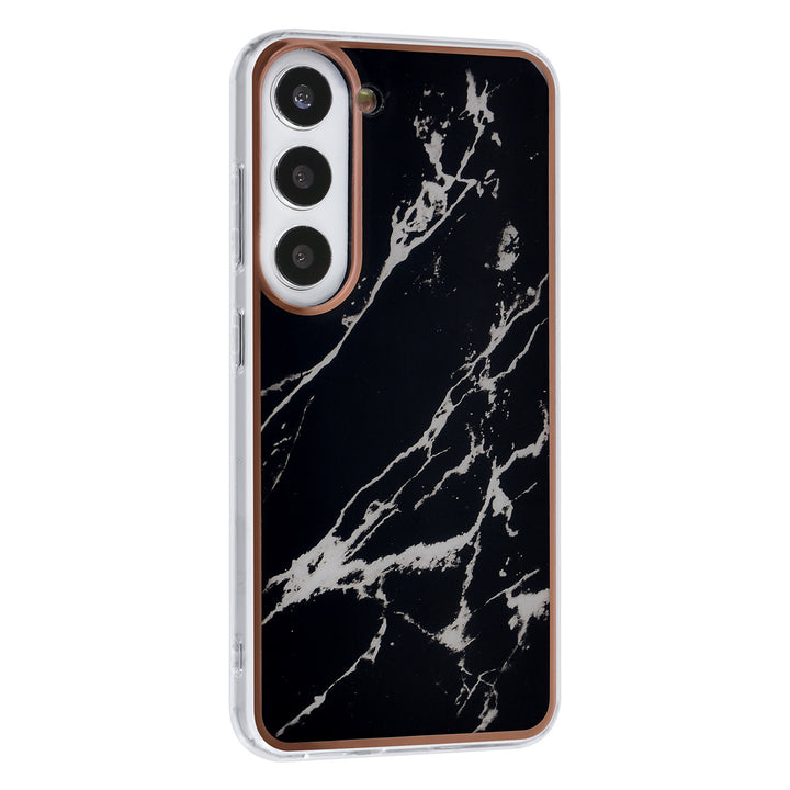 UNIQ Accessory Samsung Galaxy S23 TPU Backcover - Marble Black-Hoesjes-Ilumina Benelux