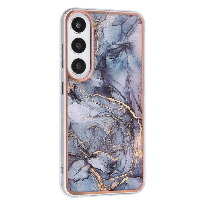UNIQ Accessory Samsung Galaxy S23 TPU Backcover - Marble Grey-Hoesjes-Ilumina Benelux