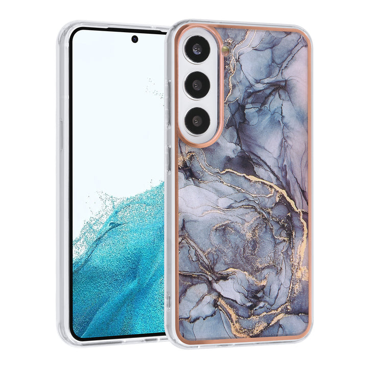 UNIQ Accessory Samsung Galaxy S23 TPU Backcover - Marble Grey-Hoesjes-Ilumina Benelux