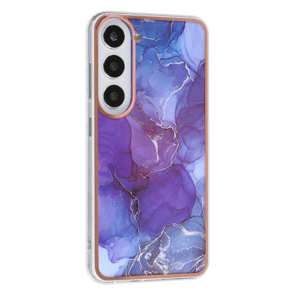 UNIQ Accessory Samsung Galaxy S23 TPU Backcover - Marble Purple-Hoesjes-Ilumina Benelux