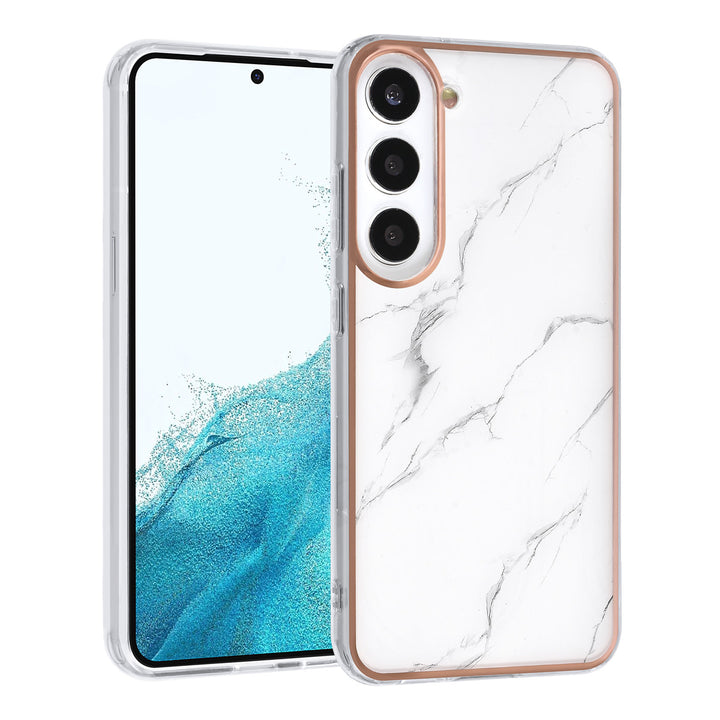 UNIQ Accessory Samsung Galaxy S23 TPU Backcover - Marble-Hoesjes-Ilumina Benelux