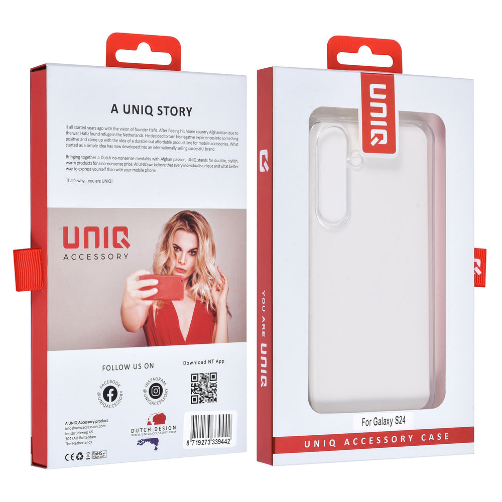 UNIQ Accessory Samsung Galaxy S24 Backcover hoesje - Transparant-Hoesjes-Ilumina Benelux