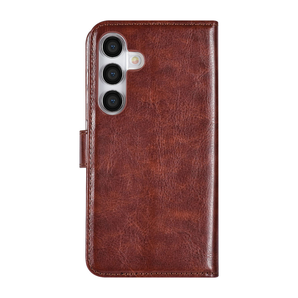 UNIQ Accessory Samsung Galaxy S24 Book Case hoesje 3 pasjeshouder - Bruin-Hoesjes-Ilumina Benelux