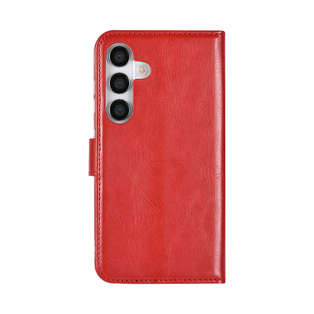 UNIQ Accessory Samsung Galaxy S24 Book Case hoesje 3 pasjeshouder - Rood-Hoesjes-Ilumina Benelux