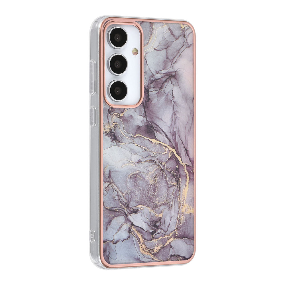 UNIQ Accessory Samsung Galaxy S24 Plus Back Cover hoesje - Marble Grey-Hoesjes-Ilumina Benelux