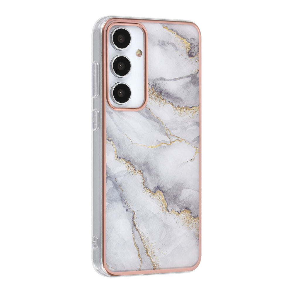 UNIQ Accessory Samsung Galaxy S24 Plus Backcover hoesje - Marble Grey-Hoesjes-Ilumina Benelux