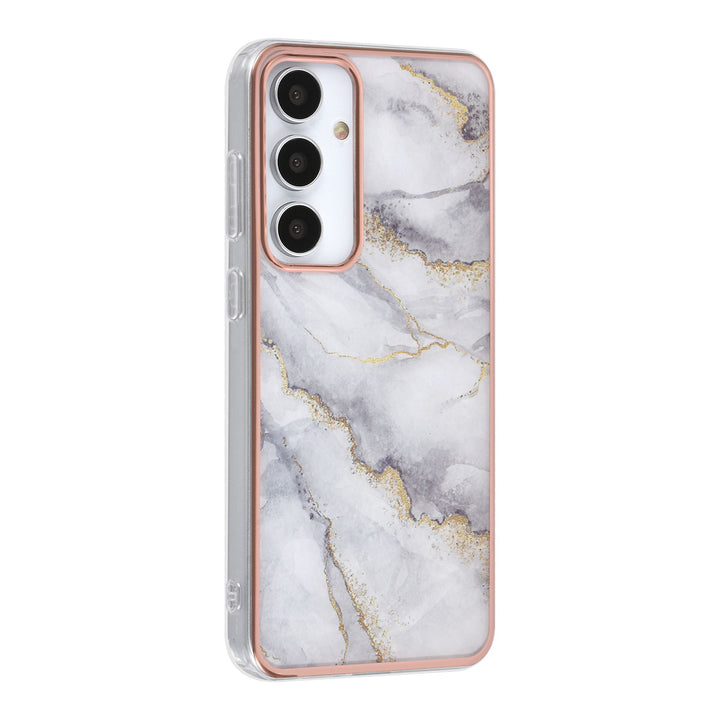 UNIQ Accessory Samsung Galaxy S24 Plus Backcover hoesje - Marble Grey-Hoesjes-Ilumina Benelux