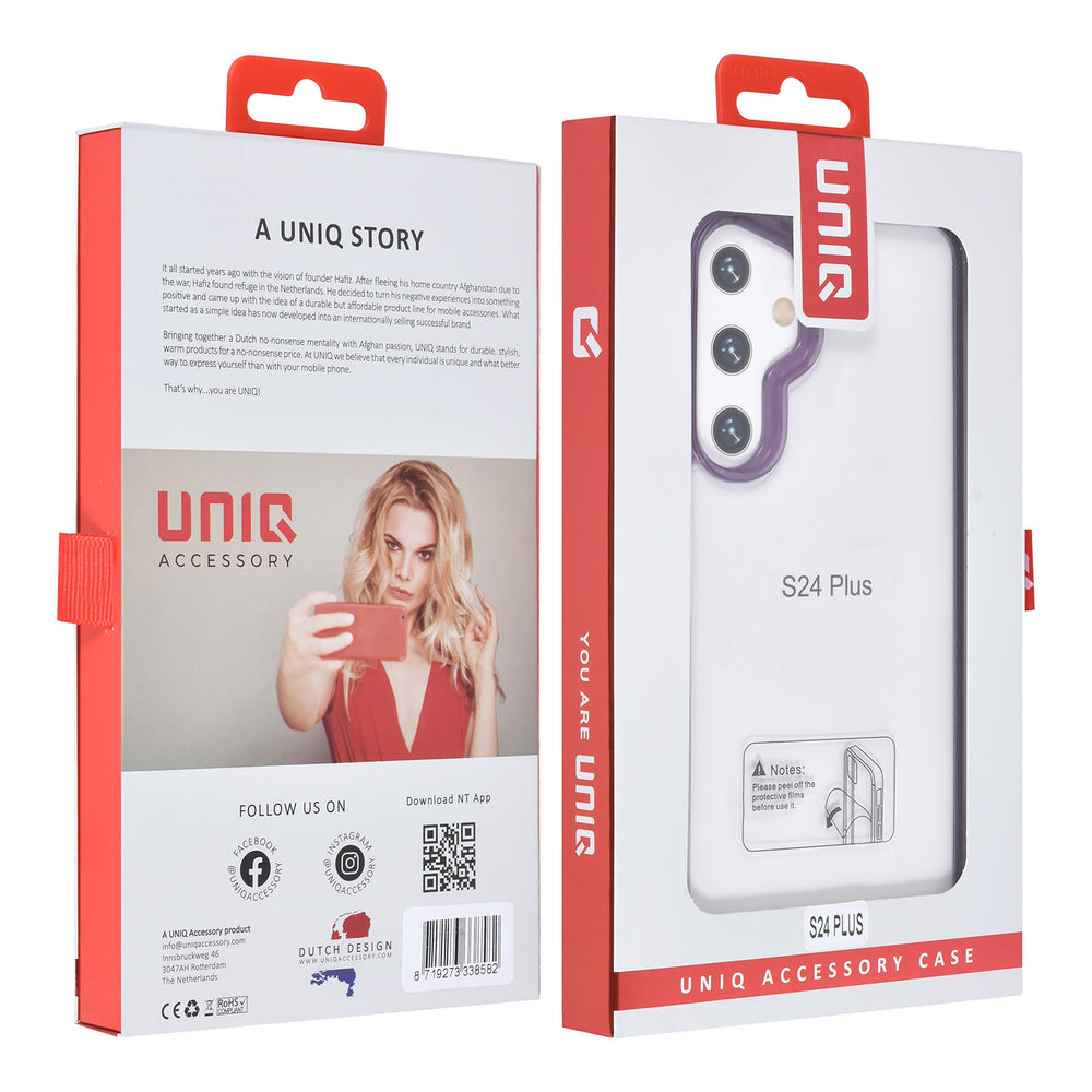 UNIQ Accessory Samsung Galaxy S24 Plus Backcover hoesje - Paars-Hoesjes-Ilumina Benelux