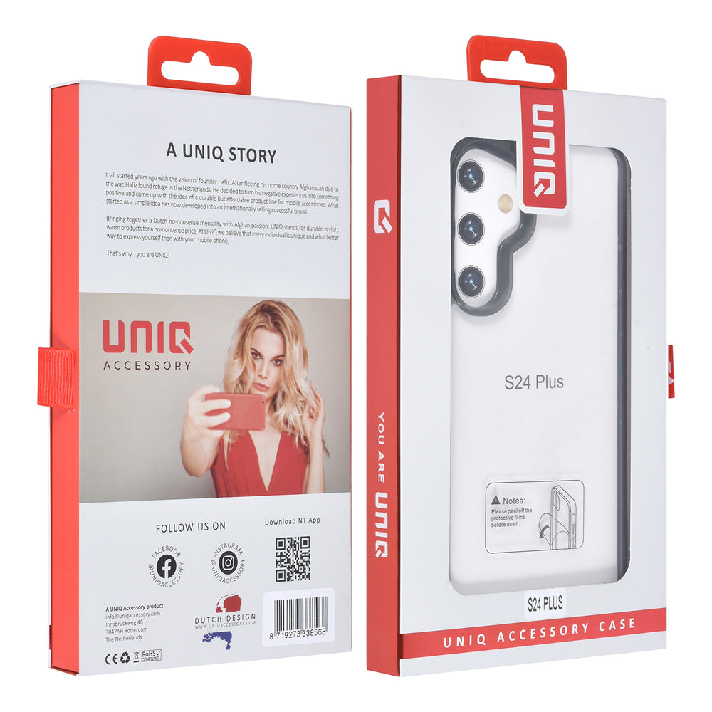 UNIQ Accessory Samsung Galaxy S24 Plus Backcover hoesje - Zwart-Hoesjes-Ilumina Benelux