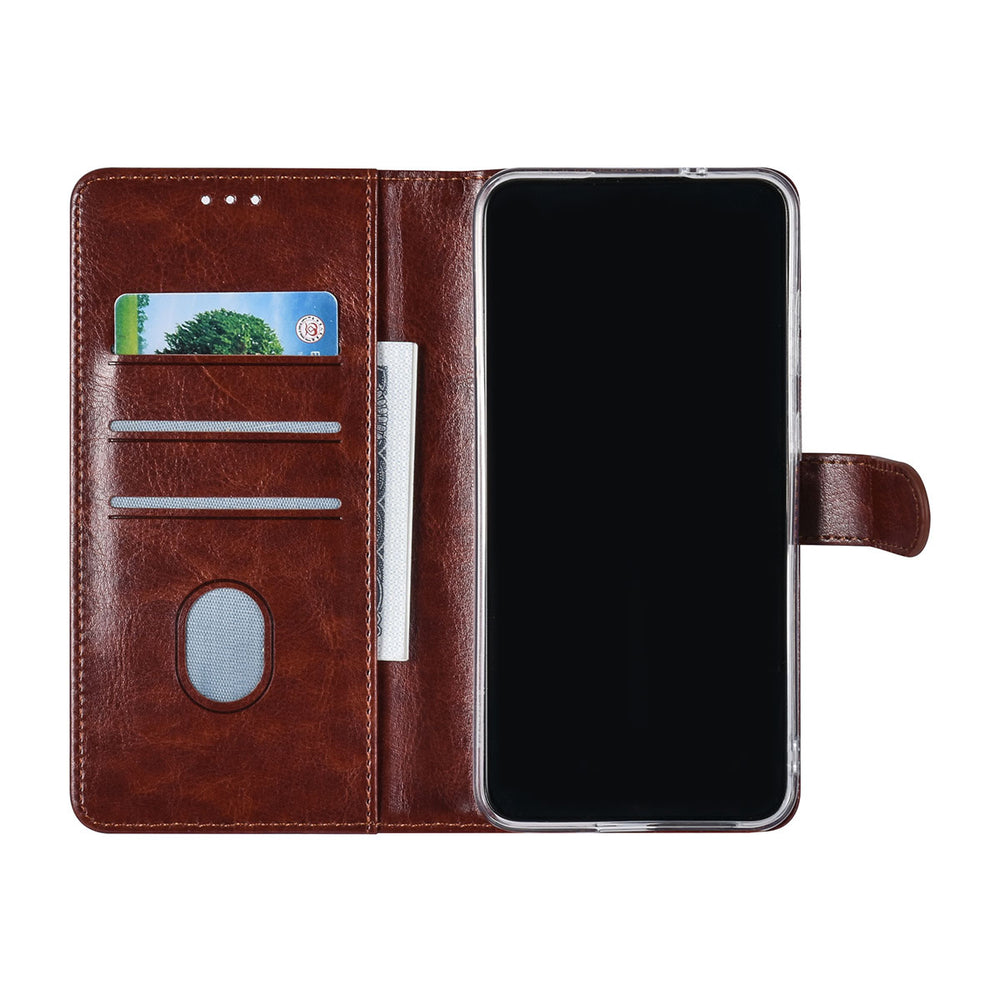 UNIQ Accessory Samsung Galaxy S24 Plus Book Case hoesje 3 pasjeshouder - Bruin-Hoesjes-Ilumina Benelux