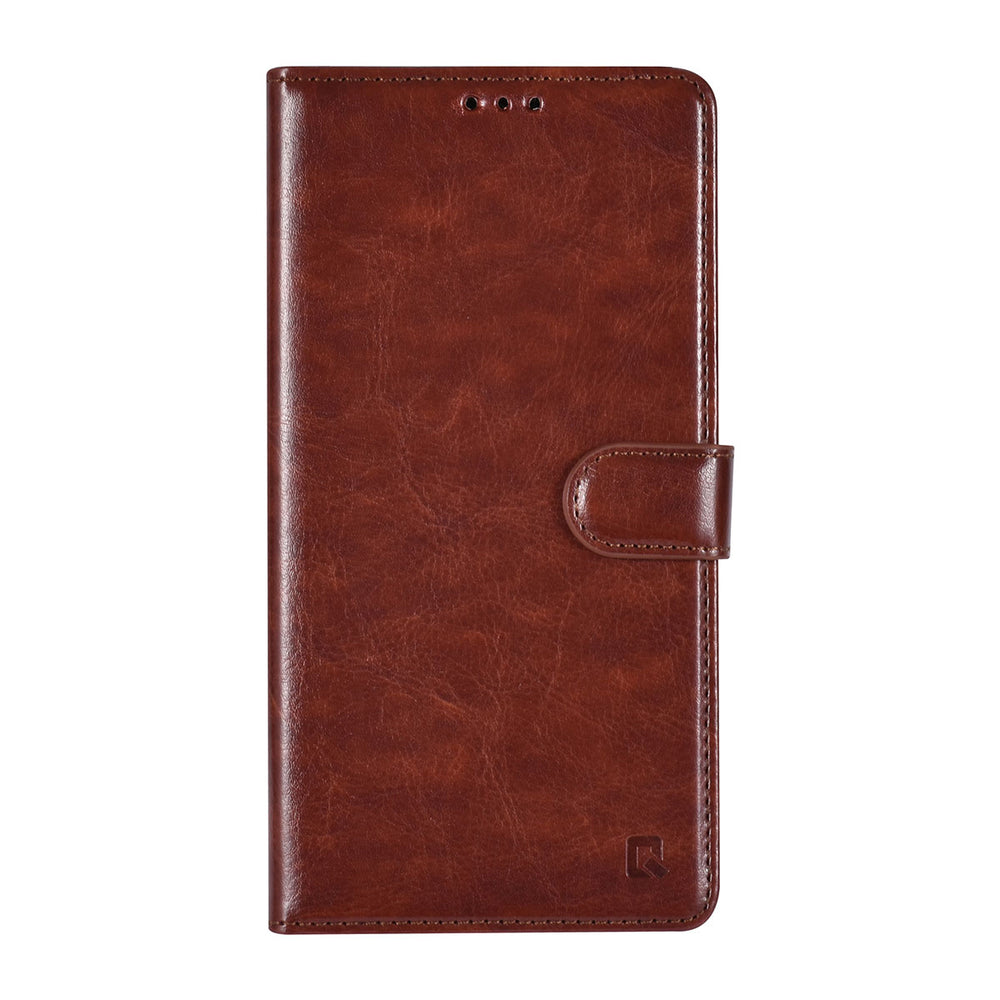 UNIQ Accessory Samsung Galaxy S24 Ultra Book Case hoesje 3 pasjeshouder - Bruin-Hoesjes-Ilumina Benelux