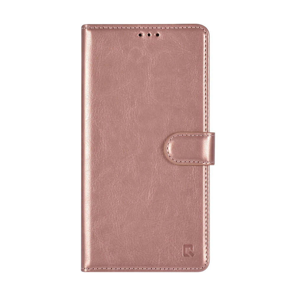 UNIQ Accessory Samsung Galaxy S24 Ultra Book Case hoesje 3 pasjeshouder - Rose Gold-Hoesjes-Ilumina Benelux