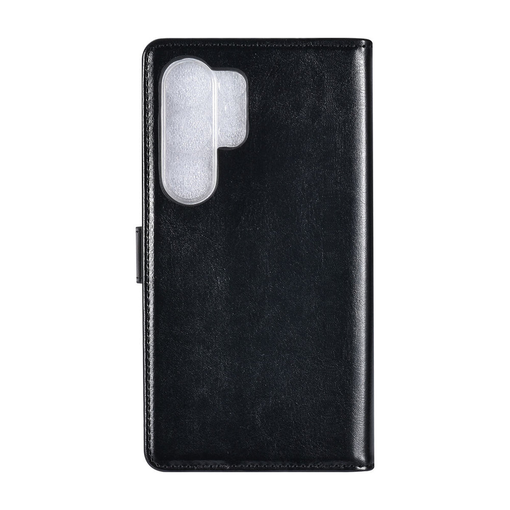 UNIQ Accessory Samsung Galaxy S24 Ultra Book Case hoesje 3 pasjeshouder - Zwart-Hoesjes-Ilumina Benelux