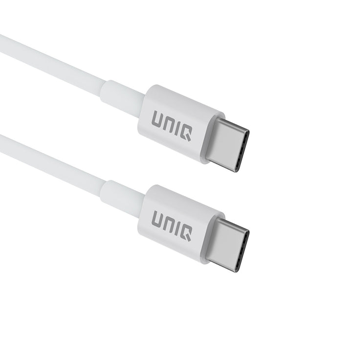 UNIQ Accessory Type-C naar Type-C Kabel - 20cm - Wit-USB-Kabels-Ilumina Benelux