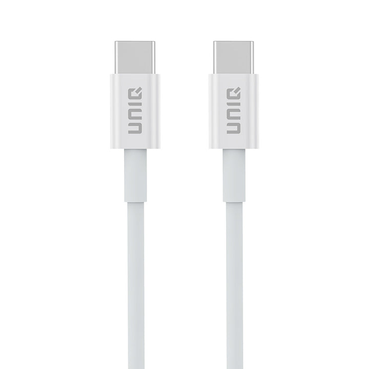 UNIQ Accessory Type-C naar Type-C Kabel - 20cm - Wit-USB-Kabels-Ilumina Benelux