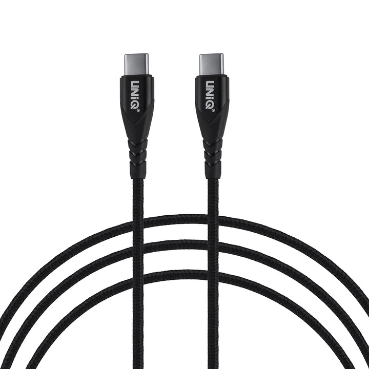 UNIQ Accessory Type-C to Type-C Cable 100cm - Zwart-USB-Kabels-Ilumina Benelux