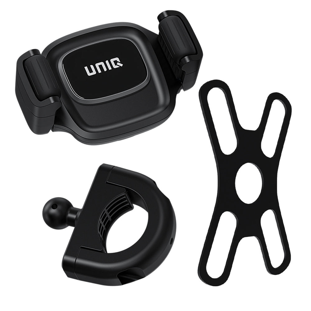 UNIQ Accessory Universele Schokbestendige Fietshouder - Zwart-Telefoonhouders-Ilumina Benelux