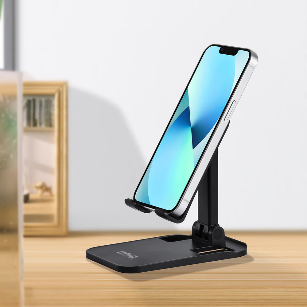 UNIQ Accessory Universele Telefoon & Tablet Houder met Antislip - Zwart-Telefoonhouders-Ilumina Benelux