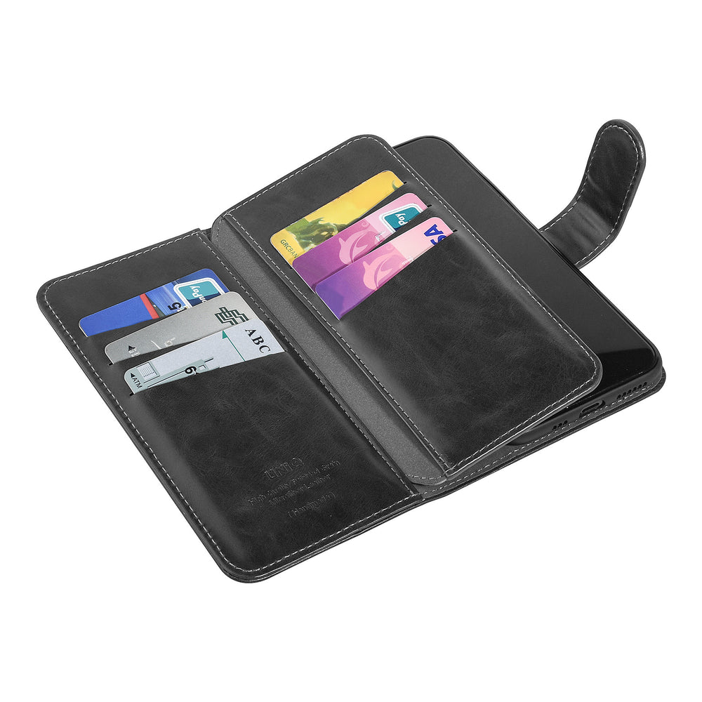 UNIQ Accessory Zwart hoesje iPhone 11 Pro - Book Case - Zachte huid-Hoesjes-Ilumina Benelux